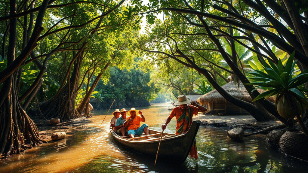 Outdoor activities Mangrove, Cinnamon & Village Exploration in Koggala