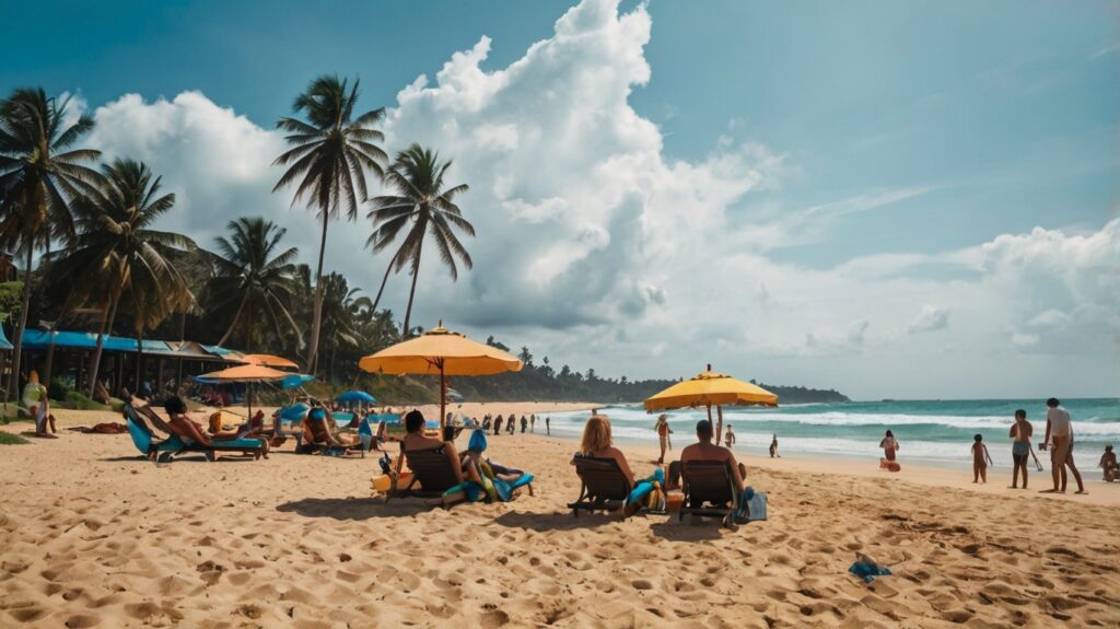 Enjoying the beach things to do in Pasikuda