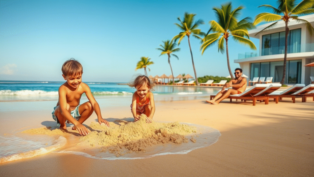 Kids playing with sand; Things to do in Negombo