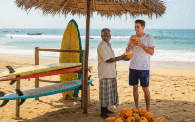 Discover the Best Places to Stay Near Sri Lanka’s Laid-Back Surf Bay